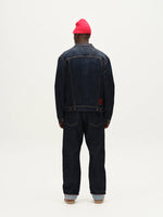 Lade das Bild in den Galerie-Viewer, GABBA | Noah Self - Loose Straight Leg Jeans | Dark Blue Denim