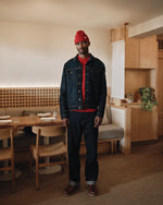 Lade das Bild in den Galerie-Viewer, GABBA | LUCA SELF Jacket | Dark Blue Denim