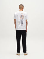 Lade das Bild in den Galerie-Viewer, GABBA | Dune Kay Man Bauw SS GOTS T-Shirt | White