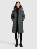 Lade das Bild in den Galerie-Viewer, Khujo | Mantel MIKIA2 | 325 dkgreen