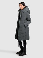 Lade das Bild in den Galerie-Viewer, Khujo | Mantel MIKIA2 | 325 dkgreen