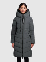 Lade das Bild in den Galerie-Viewer, Khujo | Mantel MIKIA2 | 325 dkgreen