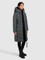 Lade das Bild in den Galerie-Viewer, Khujo | Mantel MIKIA2 | 325 dkgreen