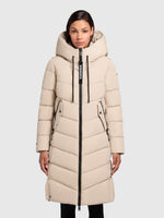 Lade das Bild in den Galerie-Viewer, Khujo | Mantel MIKIA2 | 106 featherbeige