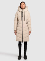 Lade das Bild in den Galerie-Viewer, Khujo | Mantel MIKIA2 | 106 featherbeige