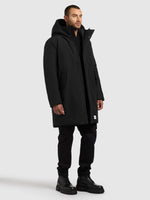 Lade das Bild in den Galerie-Viewer, Khujo | Mantel FOGG | 200 black