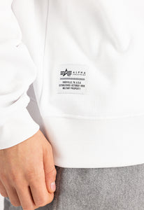 Alpha Industries | Logo BP Sweater  | 03 9 white