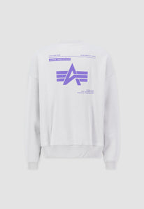 Alpha Industries | Logo BP Sweater  | 666 pastel grey