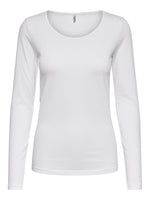 Load image into Gallery viewer, ONLY | Live Love O-Neck Long Sleeve | White