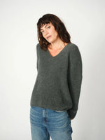 Lade das Bild in den Galerie-Viewer, Mos Mosh | Thora V-Neck Strick | 836 Urban Chic
