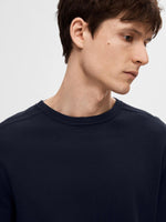 Load image into Gallery viewer, SELECTED | LONG SLEEVE KNITTED SWEATER MOUNTAIN | Navy blazers