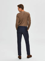 Lade das Bild in den Galerie-Viewer, SELECTED | LANGARM STRICKPULLOVER BERG | Teak