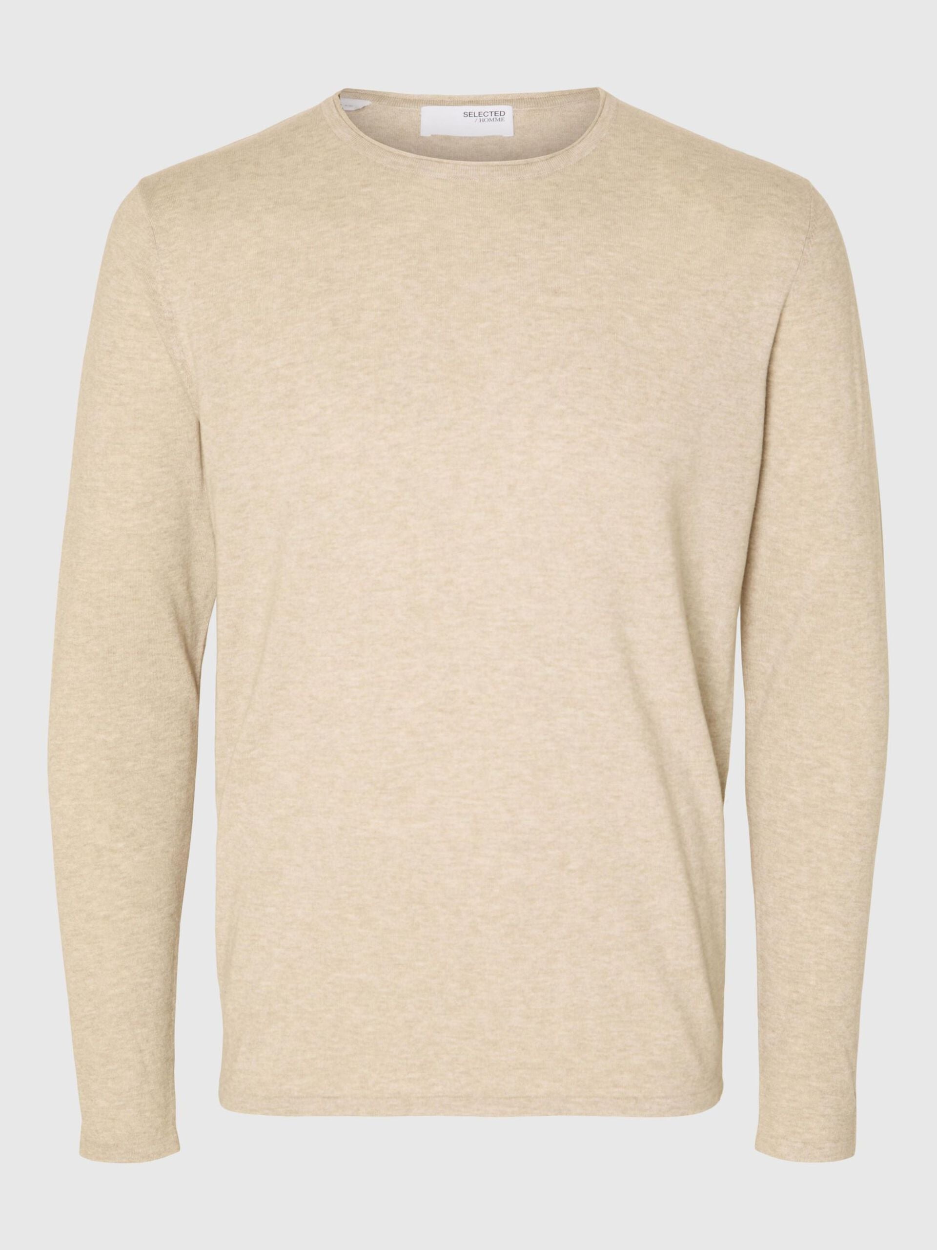 SELECTED | LANGÄRMELIGER PULLOVER | Pure cashmere