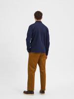 Lade das Bild in den Galerie-Viewer, SELECTED | KLASSISCHES OVERSHIRT | Navy