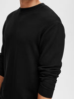 Lade das Bild in den Galerie-Viewer, SELECTED | LANGÄRMELIGES SWEATSHIRT Emanuel | Black