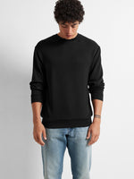 Lade das Bild in den Galerie-Viewer, SELECTED | LANGÄRMELIGES SWEATSHIRT Emanuel | Black