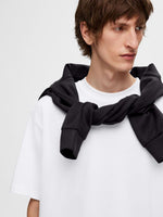 Lade das Bild in den Galerie-Viewer, SELECTED | OVERSIZED KURZARM T-SHIRT | Bright white