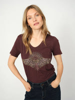 Lade das Bild in den Galerie-Viewer, Mos Mosh | Nadine Deco T-shirt | 159 Fudge