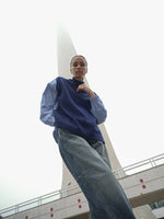 Lade das Bild in den Galerie-Viewer, Mos Mosh | MMAymen Kyoto Jeans - Boyfriendl Fit | 401 Blue Ankle