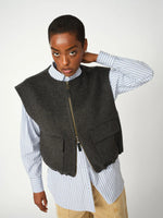 Lade das Bild in den Galerie-Viewer, Mos Mosh | Elise Loisa Wollweste | 819 Phantom