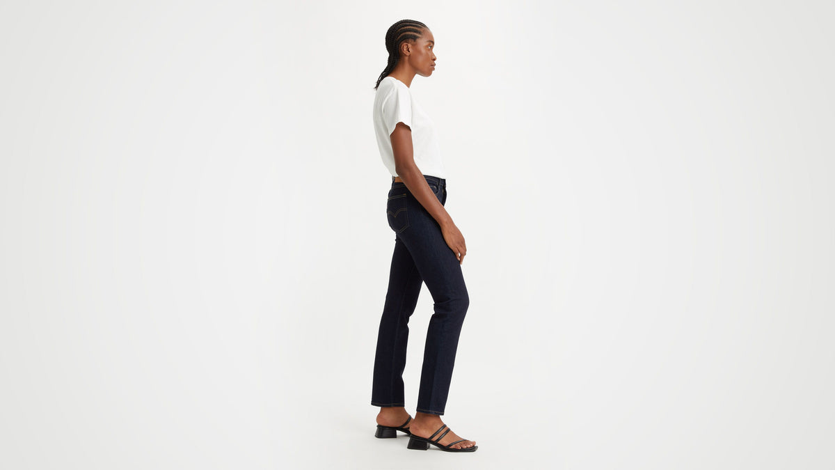 Levis | 724 High Rise Straight Jeans | 0015 rinsed – Yeans Halle Online ...