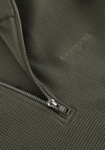 Lade das Bild in den Galerie-Viewer, Tommy Jeans | Relaxed Fit Pullover mit Waffelstrick | MRH Green