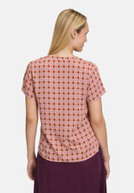 Lade das Bild in den Galerie-Viewer, Cartoon | Blusenshirt mit Rüschen | 1845 Cream/Rosé