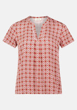 Lade das Bild in den Galerie-Viewer, Cartoon | Blusenshirt mit Rüschen | 1845 Cream/Rosé