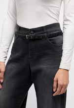 Lade das Bild in den Galerie-Viewer, Angels | Jeans Liz Belt | 1158 anthra