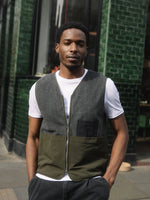 Lade das Bild in den Galerie-Viewer, Mos Mosh | Cess Weste | 871 Dark Grey