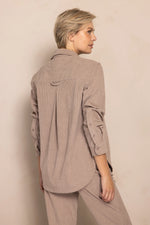 Lade das Bild in den Galerie-Viewer, Zhrill | TJURA Hemd | 264 Taupe