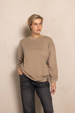 Lade das Bild in den Galerie-Viewer, Zhrill | MARLEN - Sweatshirt | 264 Taupe