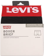 Lade das Bild in den Galerie-Viewer, Levi´s Underwear | Basic Boxershorts 2-Pack | 008 black/red