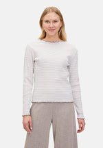 Lade das Bild in den Galerie-Viewer, Cartoon | Langarm-Shirt mit Kragen | 1876 Cream/Taupe