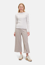 Lade das Bild in den Galerie-Viewer, Cartoon | Langarm-Shirt mit Kragen | 1876 Cream/Taupe