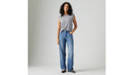 Lade das Bild in den Galerie-Viewer, Levis | Baggy Dad Jeans Aus Leinen+ Denim | 0057 usedwashed