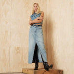 Load image into Gallery viewer, Levis | Knöchellanger Säulenrock | Blue