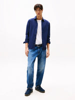 Lade das Bild in den Galerie-Viewer, Tommy Jeans | Slim Fit Hemd mit Stretch | blau