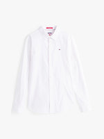 Lade das Bild in den Galerie-Viewer, Tommy Jeans | Slim Fit Hemd mit Stretch | 100 weiss