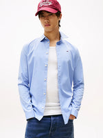 Lade das Bild in den Galerie-Viewer, Tommy Jeans | Slim Fit Hemd mit Stretch | 556 hellblau