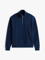 Lade das Bild in den Galerie-Viewer, Tommy Jeans | Relaxed Fit Pullover mit Waffelstrick | C1G Night navy