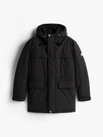 Lade das Bild in den Galerie-Viewer, Tommy Jeans | Wasserabweisender, wattierter Relaxed Fit Parka | BDS black