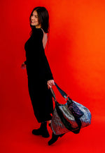 Lade das Bild in den Galerie-Viewer, Fritzi aus Preußen | Izzy Medium Limited Painted Straw | Silver Black