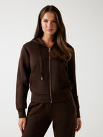 Lade das Bild in den Galerie-Viewer, Guess | SWEATJACKE HOODED | RE BROWN