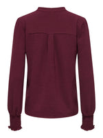 Lade das Bild in den Galerie-Viewer, ONLY | METTE Top Bluse | Tawny port