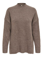 Lade das Bild in den Galerie-Viewer, ONLY | HAZEL Strickpullover | Brown lentil