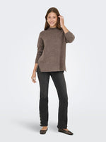 Lade das Bild in den Galerie-Viewer, ONLY | HAZEL Strickpullover | Brown lentil