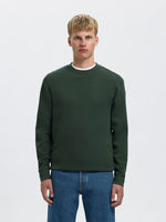 Lade das Bild in den Galerie-Viewer, SELECTED | LANGÄRMELIGES SWEATSHIRT Emanuel | Forest