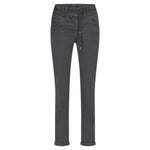 Lade das Bild in den Galerie-Viewer, Red Button | Tessy Velvet | LAVA grau