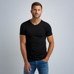 Lade das Bild in den Galerie-Viewer, PME | 2-Pack Basic T-Shirt V-neck | 999 schwarz